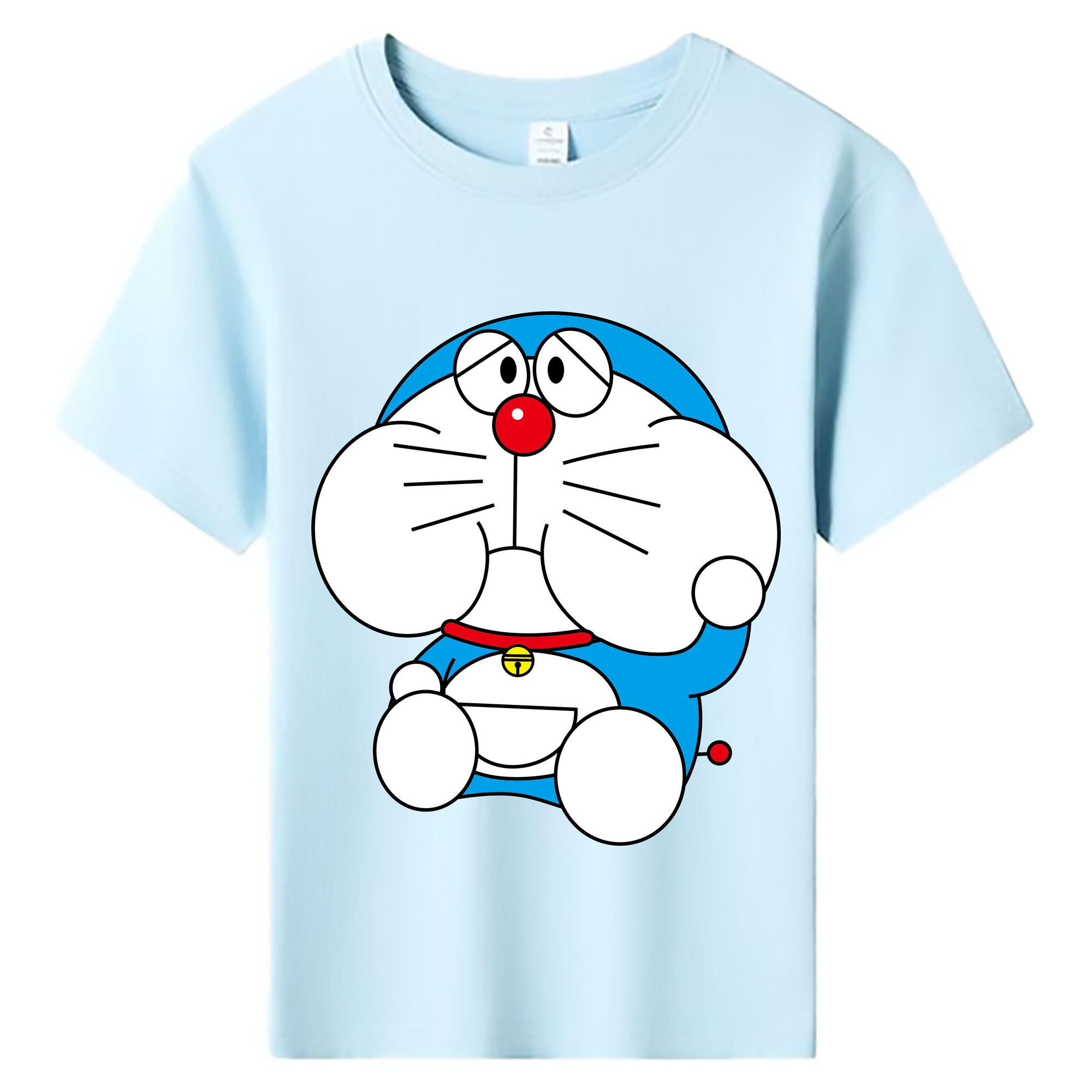 （画像用） ドラえもん Doraemon 綿100％キッズTシャツ（フロントプリント）